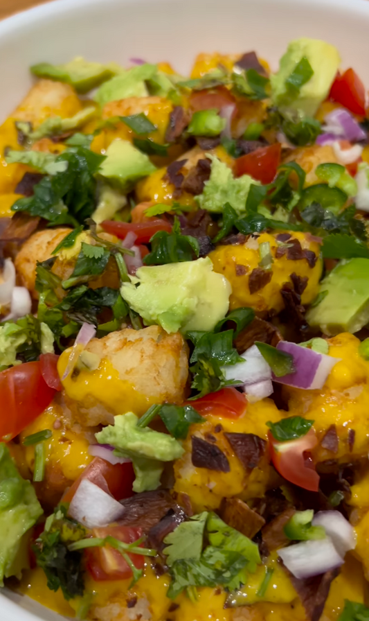 Shroomacon Totchos: A Plant-Based Twist on a Classic Comfort Food